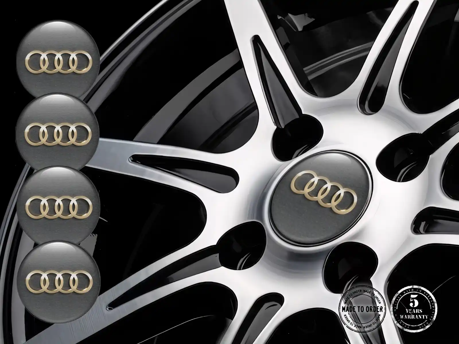 Audi Adesivi Ruota Label Gravitational Cascade